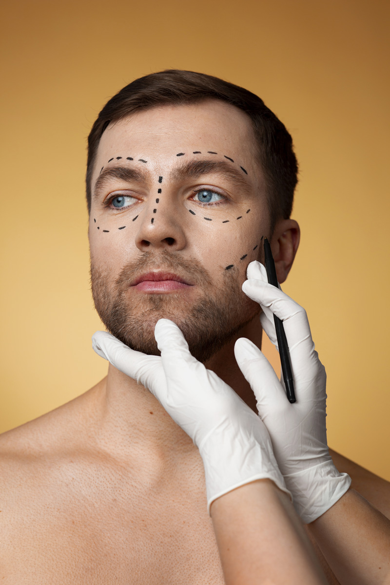 Face Lift for Men: Types, Procedures